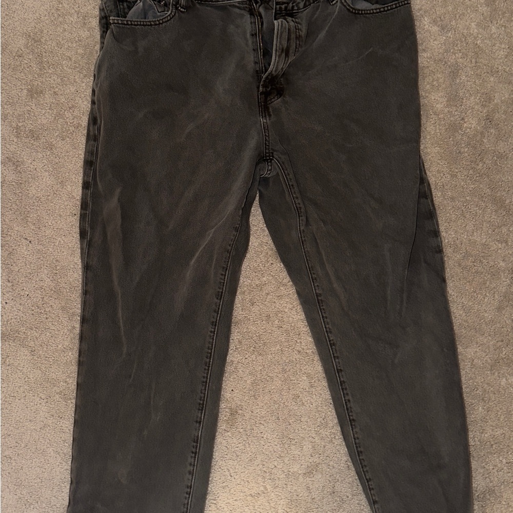 Abercrombie & Fitch Olive Green Authentic Rigid Denim Loose 40x30